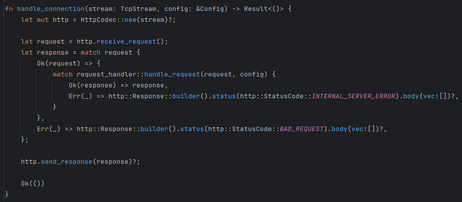 Creating a HTTP Server